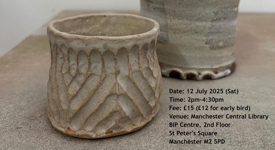Japanese Beauty of Imperfections Imperfect Traces: Life through Clay Workshop 《不完美之美：日本美學初探》 以陶為記- 陶瓷工作坊