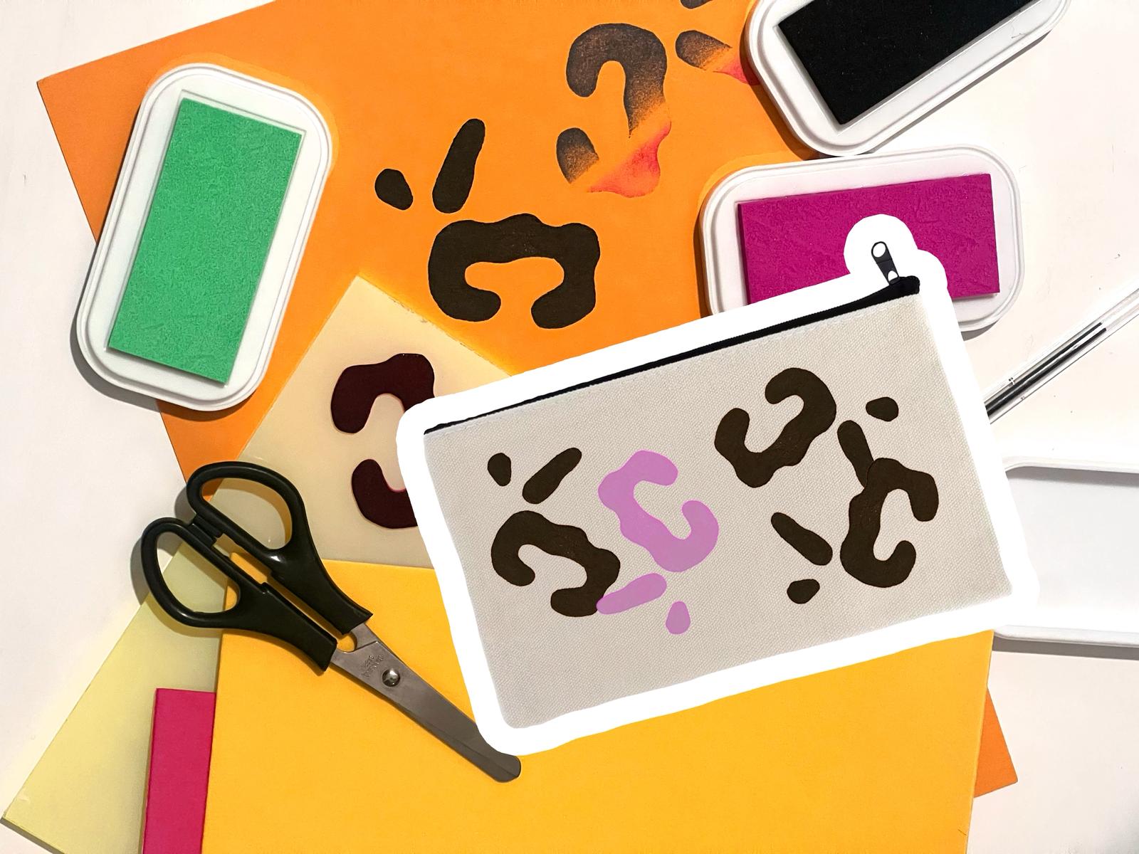 “Make a Stamp, Print a Pouch” Workshop